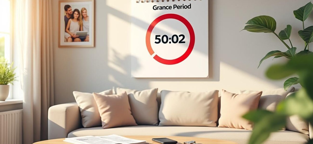 découvrez ce qu'est la période de grâce en assurance logement, son utilité, sa durée et les conséquences en cas de non-paiement de votre prime d'assurance habitation.